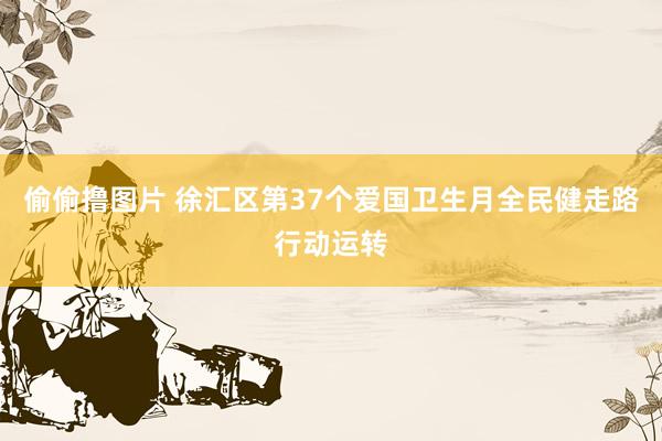 偷偷撸图片 徐汇区第37个爱国卫生月全民健走路行动运转