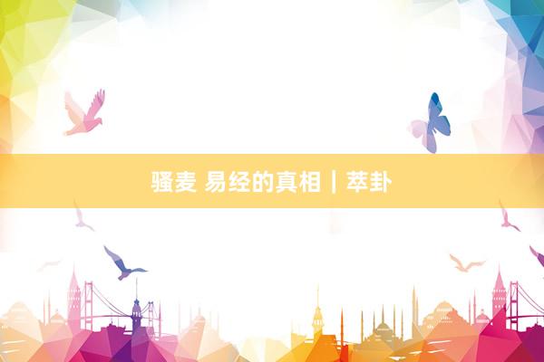 骚麦 易经的真相｜萃卦