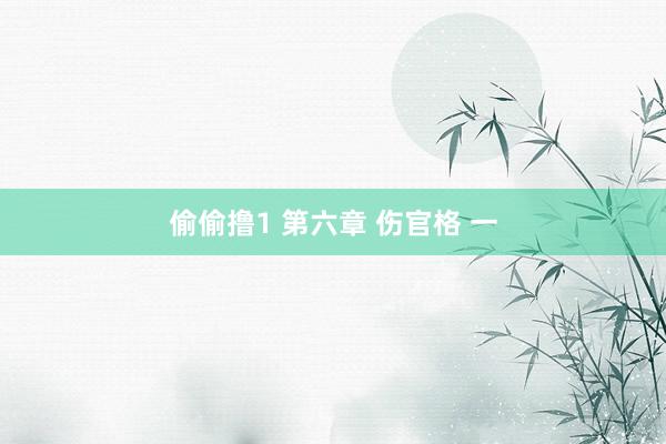 偷偷撸1 第六章 伤官格 一
